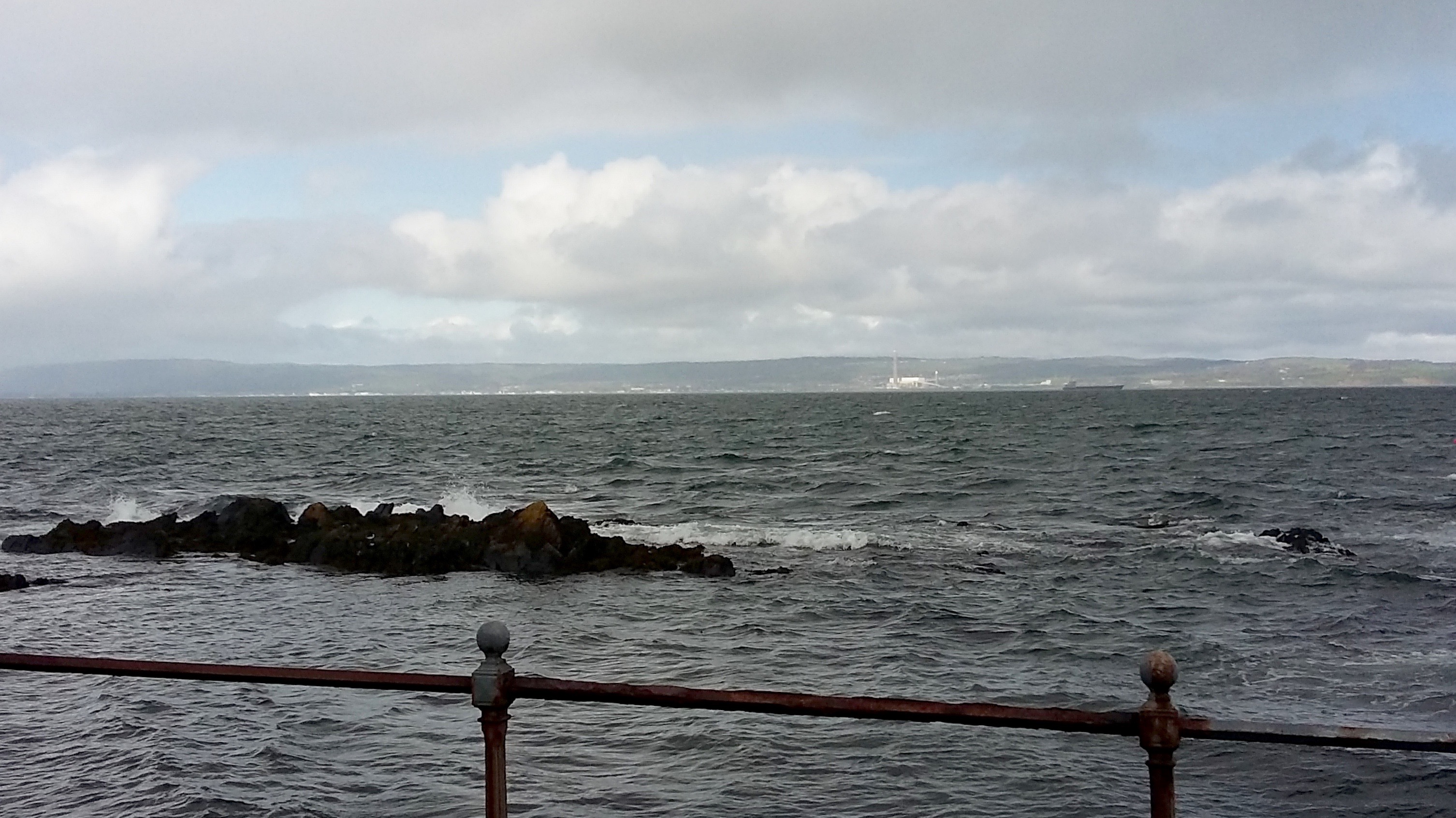 Shores of Belfast Lough beyond the Long Hole