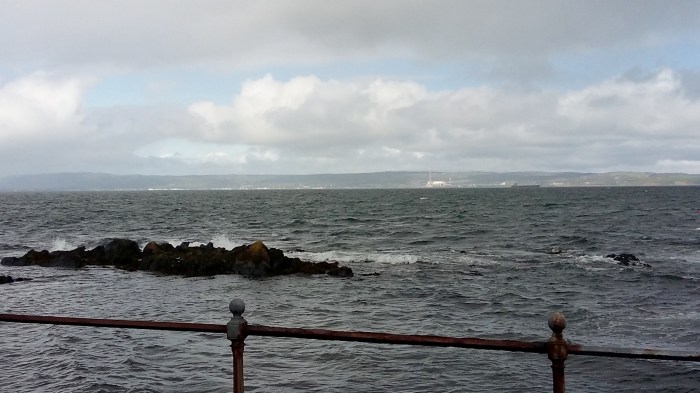 Shores of Belfast Lough beyond the Long Hole