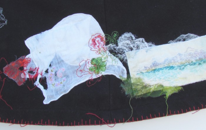 Eileen Harrisson Nurse's cape detail for web poppies Strangford etc low res August 2019 copy